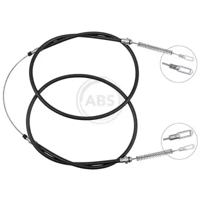 Cable de accionamiento, freno de estacionamiento A.B.S. K10263 Precio De Oferta